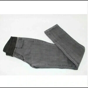 BCBG Maxazira May Tuxedo Slim Denim Pants